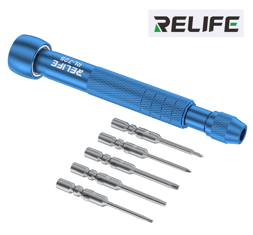 Śrubokręt / wkrętak regulowany dynamometryczny 6w1 RELIFE RL-725