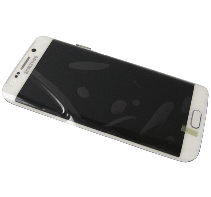 Oryginalny Wyświetlacz LCD + Ekran dotykowy Samsung SM-G925 Galaxy S6 Edge - biały