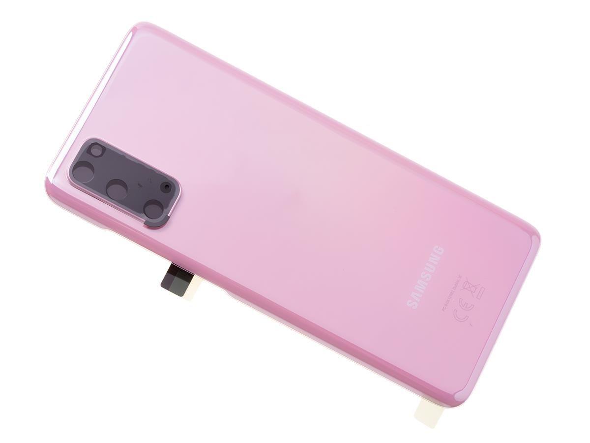 Original Battery cover Samsung SM-G980 Galaxy S20 - pink  (dismounted)