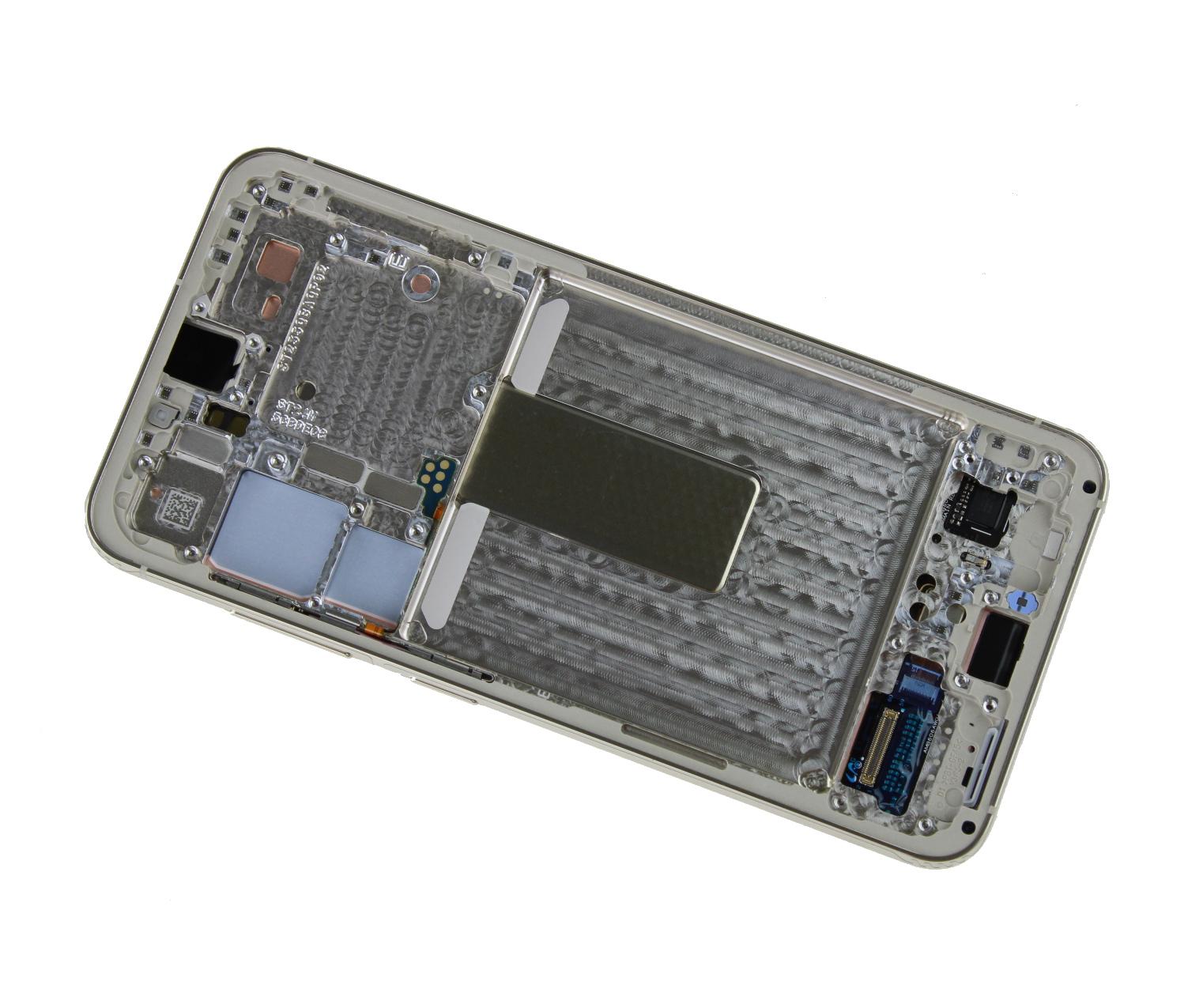 Oryginalny Wyświetlacz LCD + Ekran dotykowy Samsung Galaxy SM-S911 S23 beżowy
