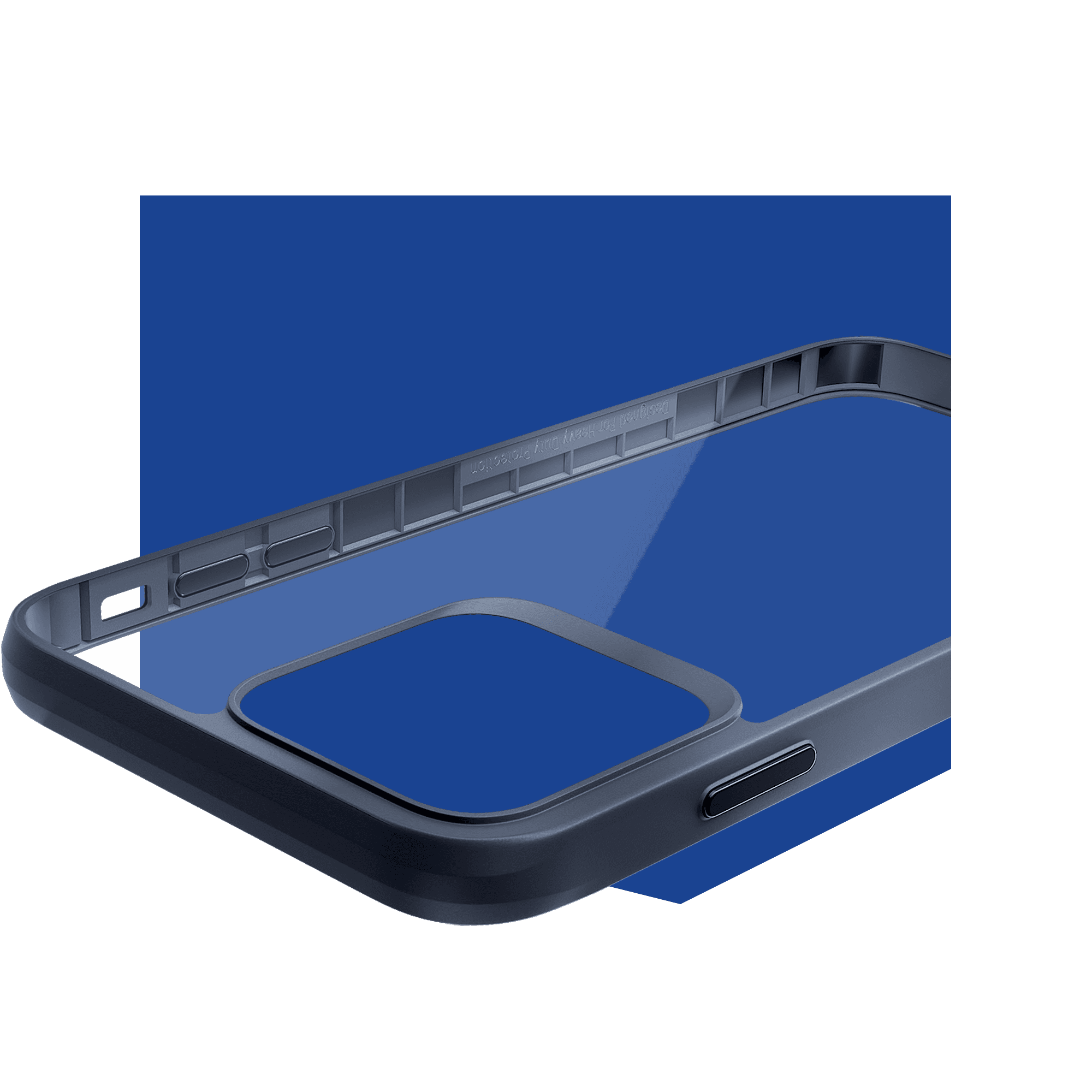 Nakładka Etui 3mk Satin Armor Case+ (czarna ramka) - iPhone 15 Pro Max