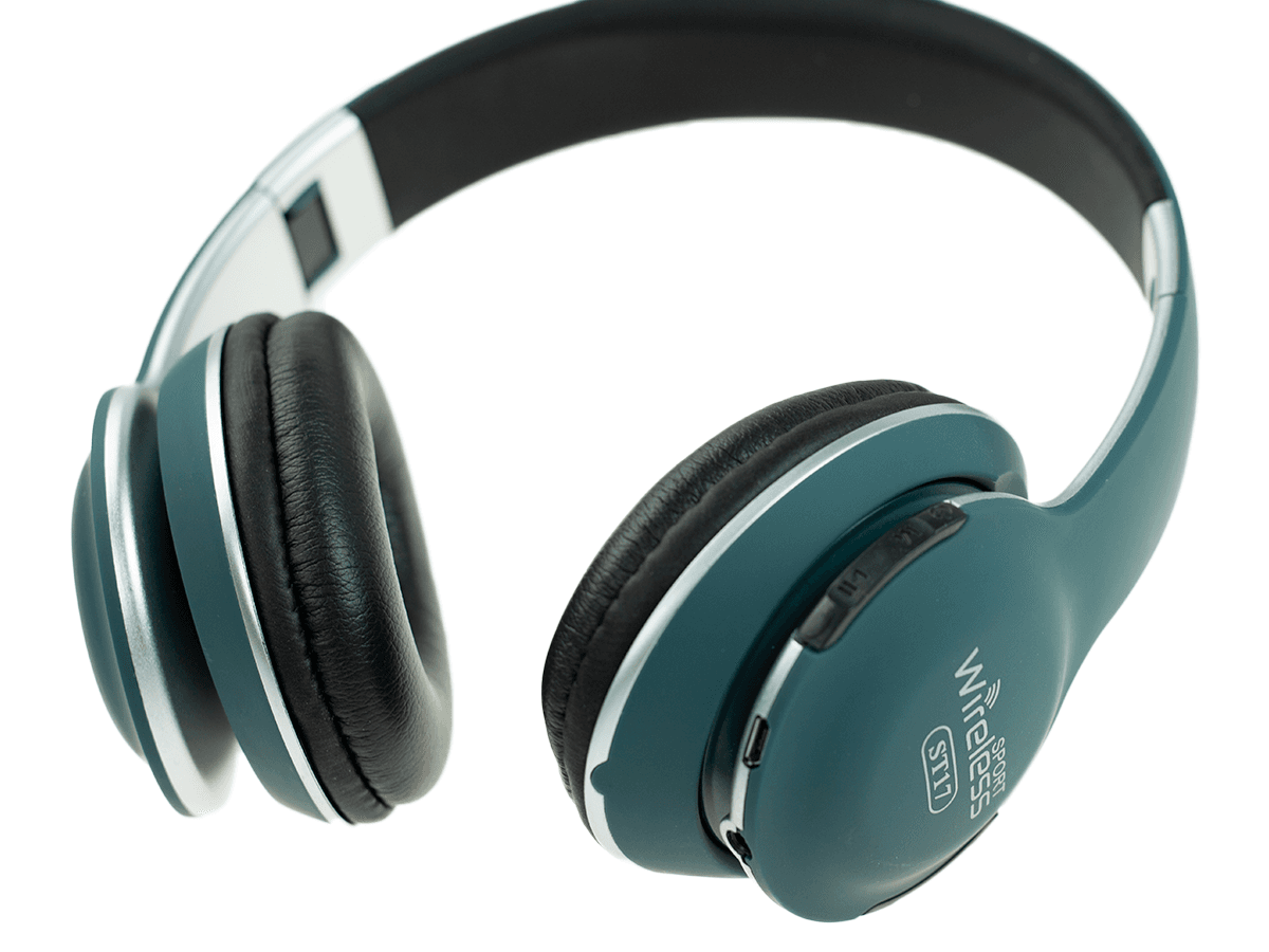 Słuchawki bezprzewodowe Bluetooth Headset ST17 niebieskie (blister)