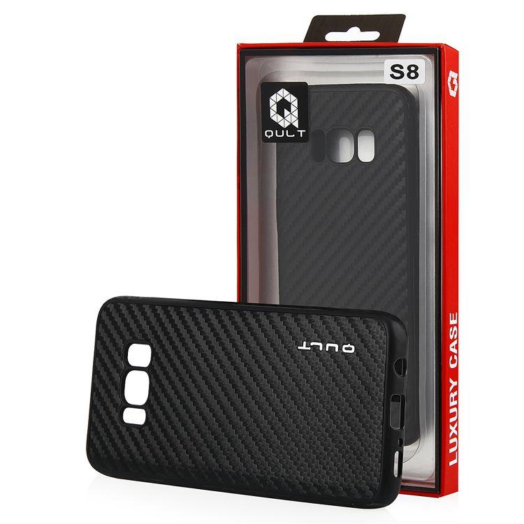 Back Case Qult Carbon Samsung G950 S8 czarny