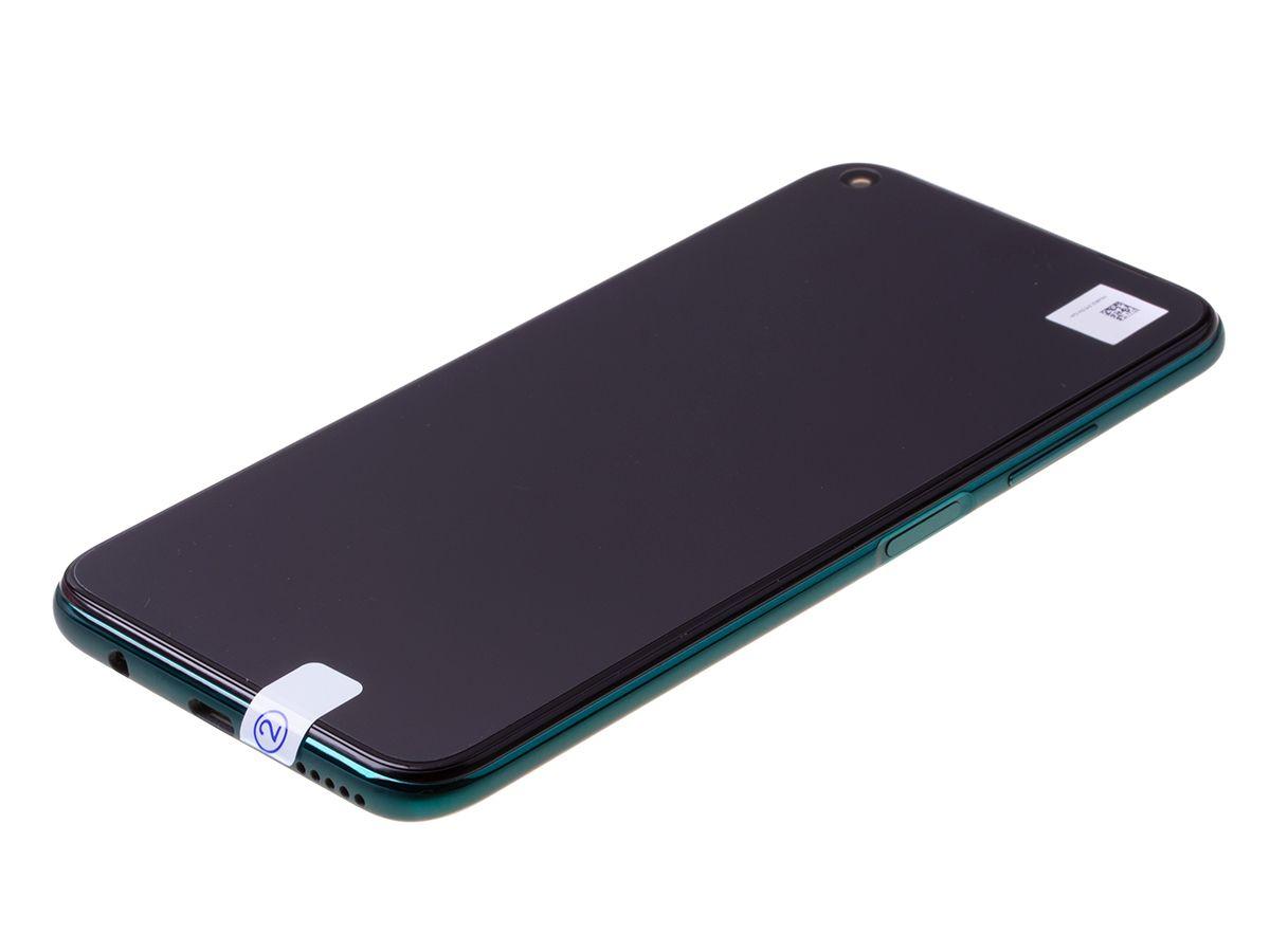 Oryginalny Wyświetlacz LCD + Ekran dotykowy Huawei P40 Lite - zielona