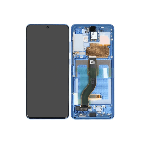 Oryginalny Wyświetlacz LCD + Ekran dotykowy Samsung SM-G985 Galaxy S20 Plus/ SM-G986 Galaxy S20 Plus 5G - niebieski