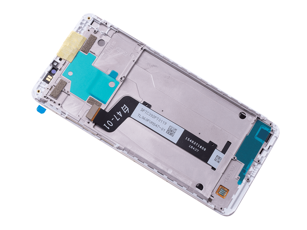 ORYGINALNY Wyświetlacz LCD + ekran dotykowy Xiaomi Redmi Note 5 - biały