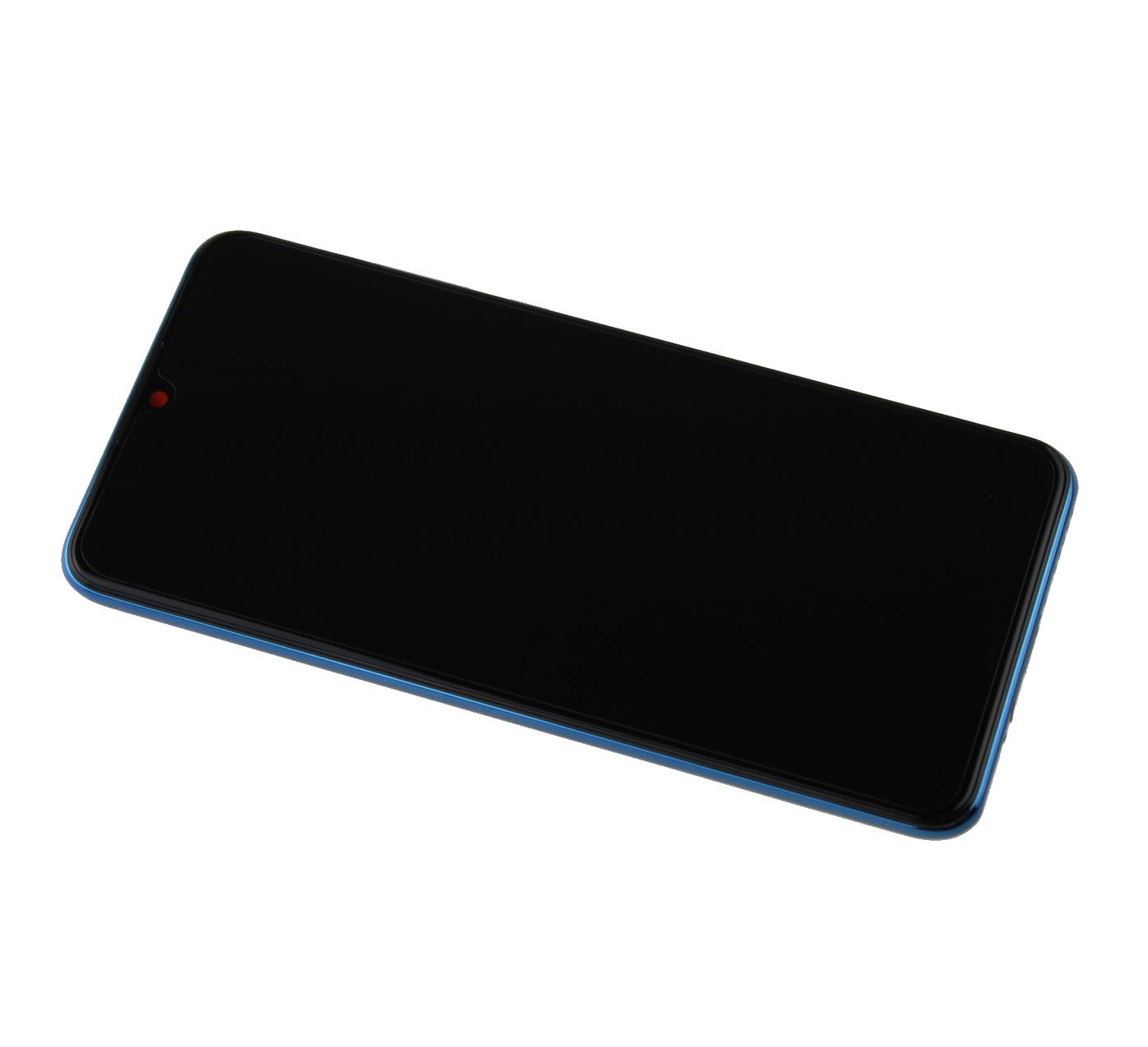 Oryginalny Wyświetlacz LCD + Ekran dotykowy + Bateria Huawei P30 Lite New Edition 2020 - Peacock Blue