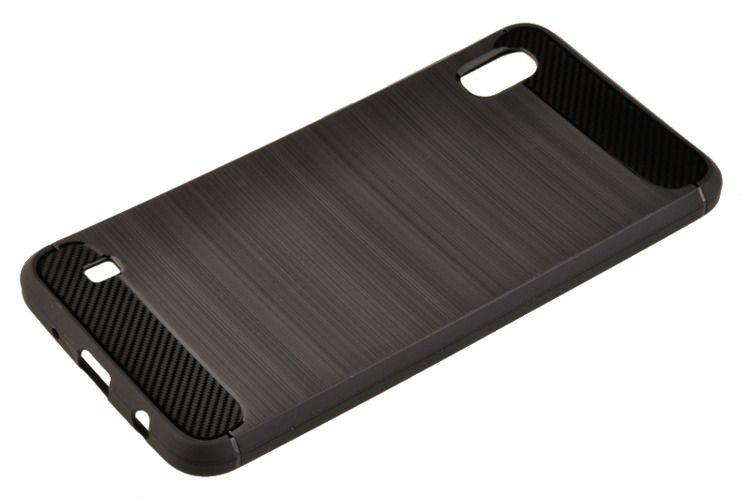 Case Carbon Apple iPhone 12 / 12 pro 6,1'' black