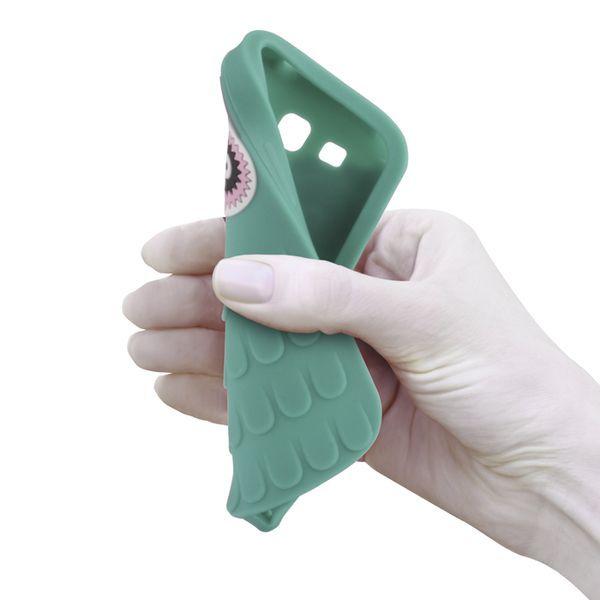 Back Cover Animal 3D Owl iPhone 6/6s green
