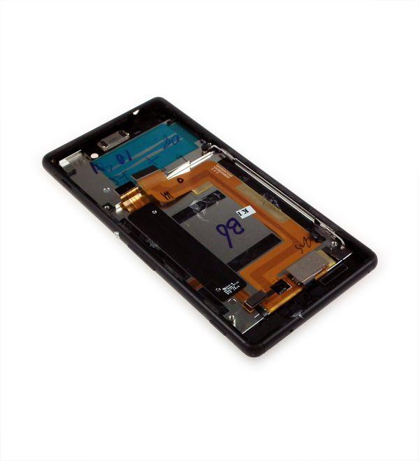 Wyświetlacz LCD + ekran dotykowy Sony Xperia M4 Aqua czarny (demontaż) oryginalny