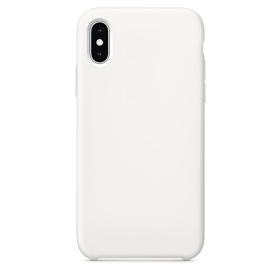 Silicone case Iphone XS white