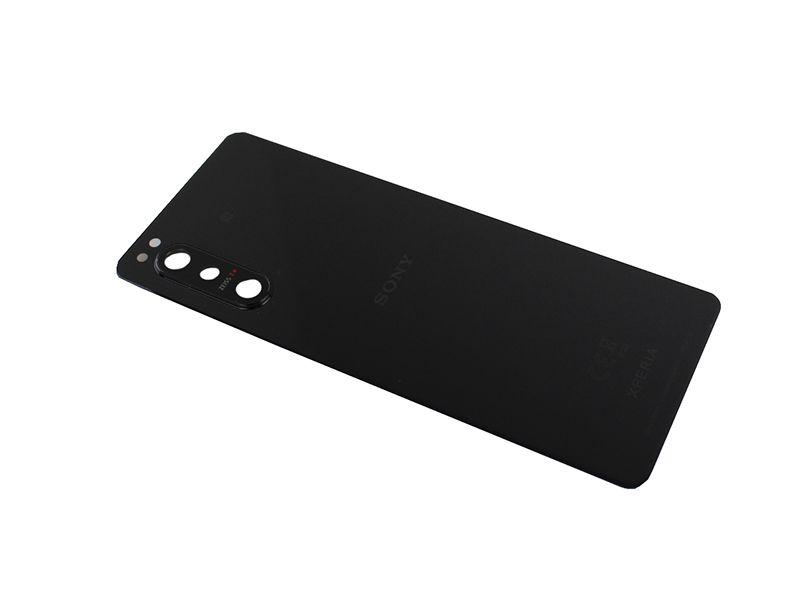 Original Battery cover Sony XQ-AS52 Xperia 5 (II) - black (dismounted)
