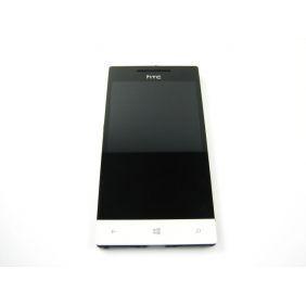Wyświetlacz LCD + ekran dotykowy HTC 8s biały