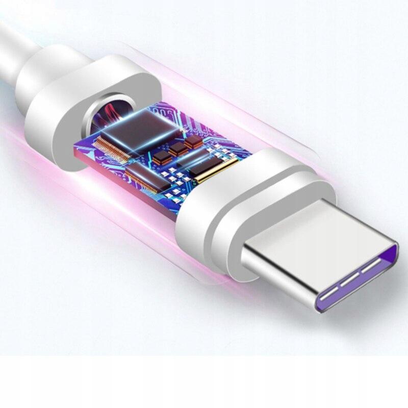 Oryginalny Kabel USB-C Huawei AP71 5A 1m biały (bulk)