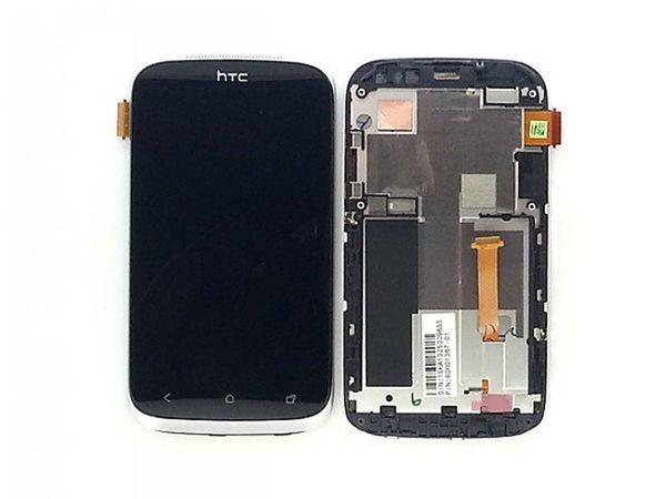 Wyświetlacz LCD + ekran dotykowy HTC Desire X + ramka