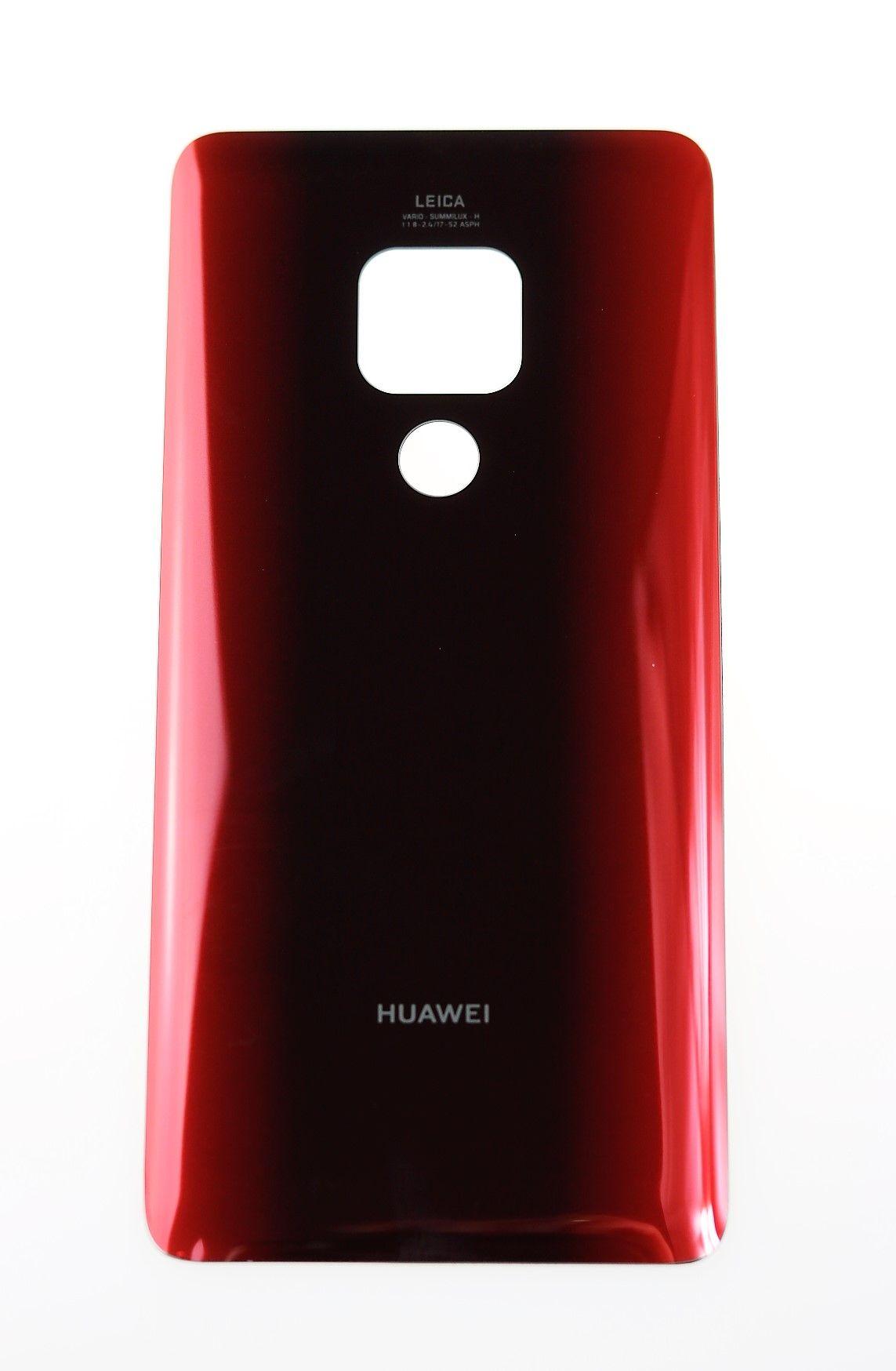 Klapka baterii Huawei Mate 20 Fragrant Red ( czarno - czerwona )