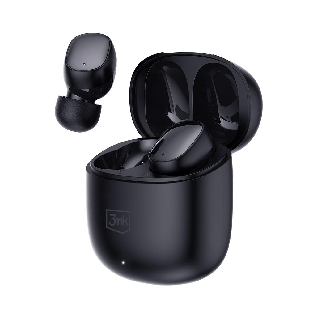 3mk FlowBuds wireless headphones Black