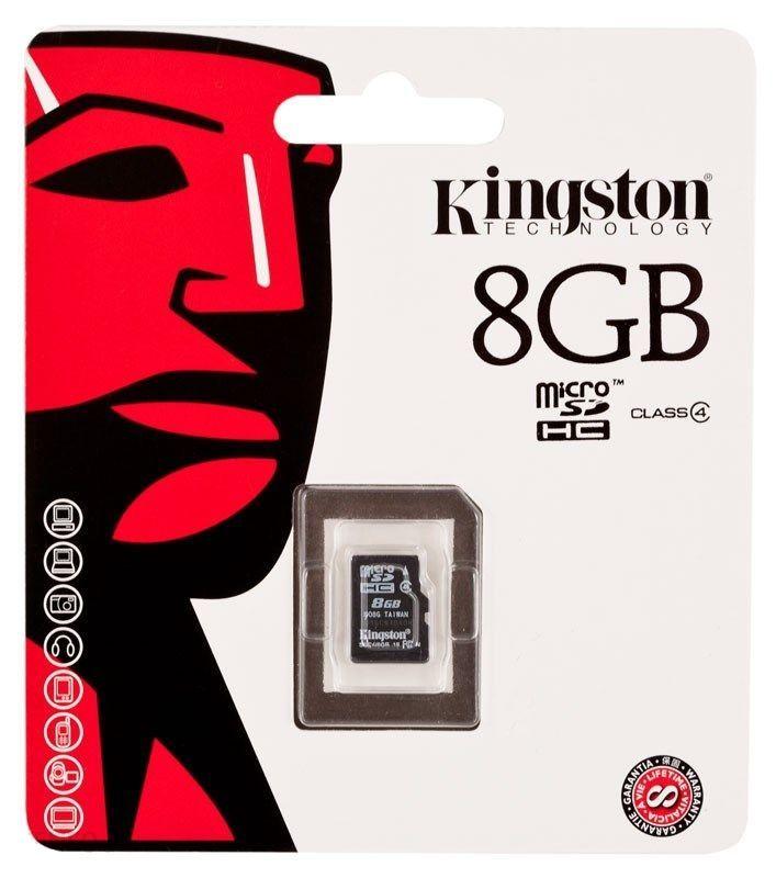 Karta pamięci KINGSTON micro SD 8GB class 4
