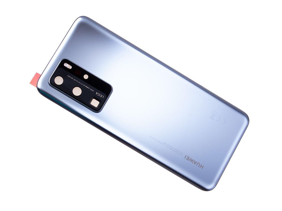 Oryginalna Klapka baterii Huawei P40 Pro - srebrna