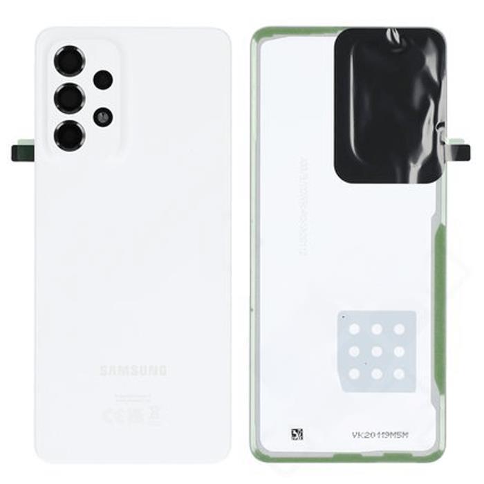 Oryginalna Klapka baterii Samsung SM-A336B Galaxy A33 5G biała (Demontaż)
