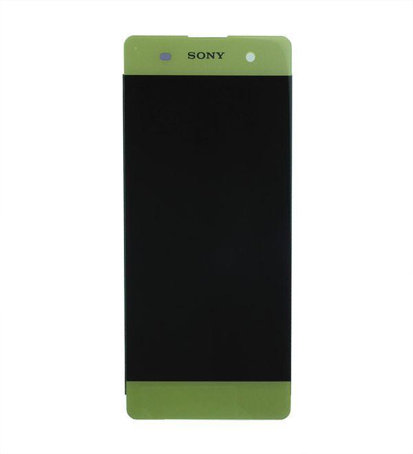 Wyświetlacz LCD + ekran dotykowy Sony Xperia XA limonkowo-złoty