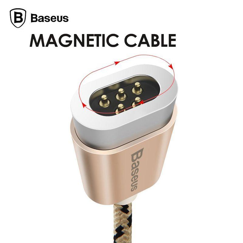 Kabel USB Baseus Insnap magnetyczny 1m Luxury gold