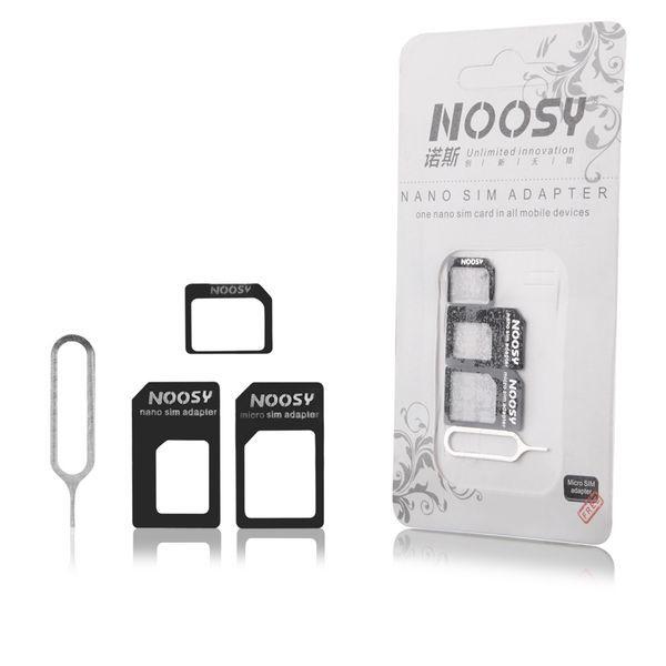 ADAPTER SIM CARD(nano/microSIM) NOOSY black+key