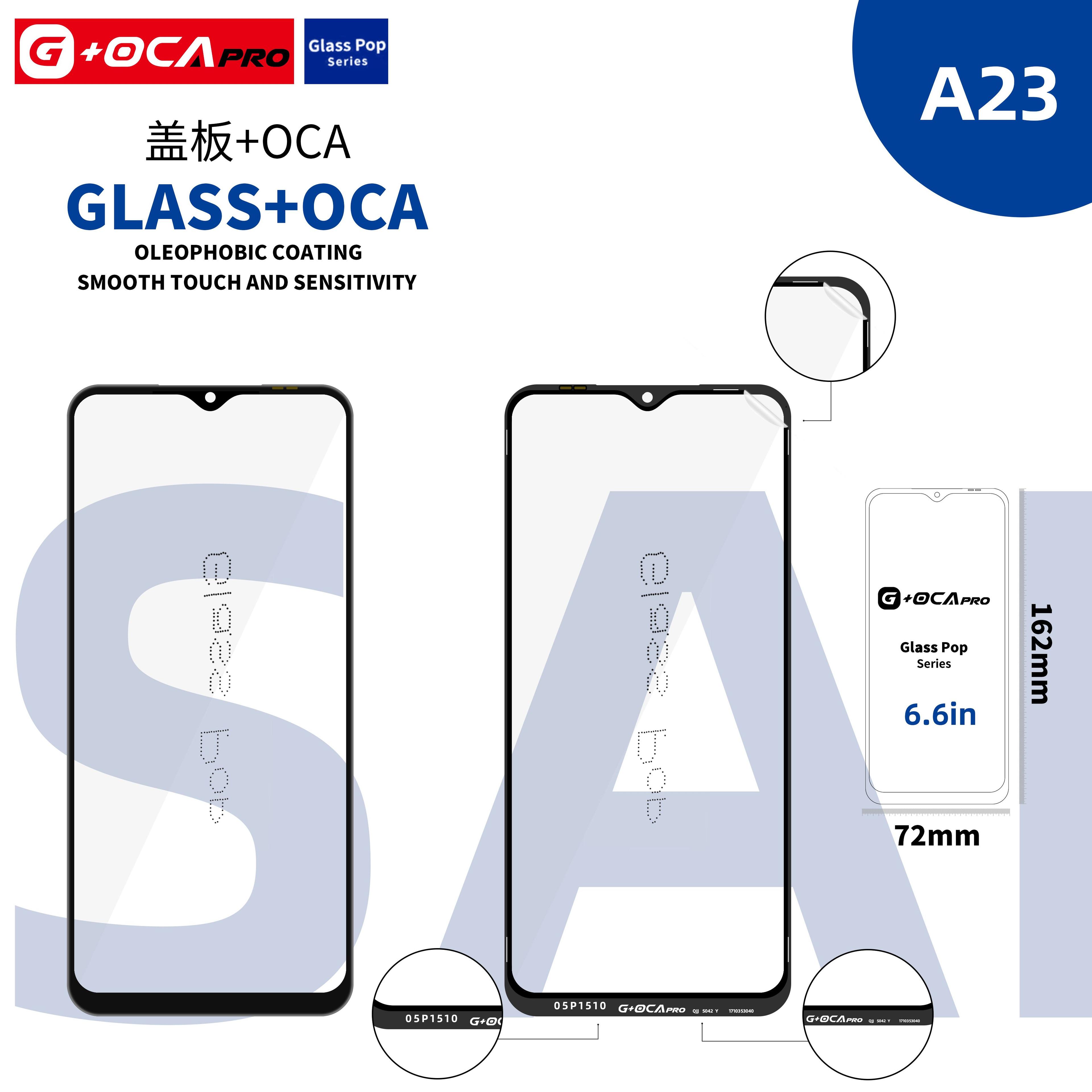 Szybka G + OCA Pro (z powłoką oleofobową) Samsung SM-A235 Galaxy A23