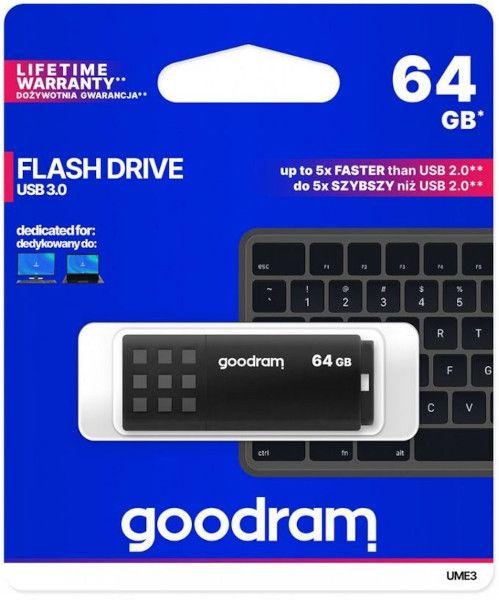 Pendrive Goodram USB UME 3 3.0 64GB czarny