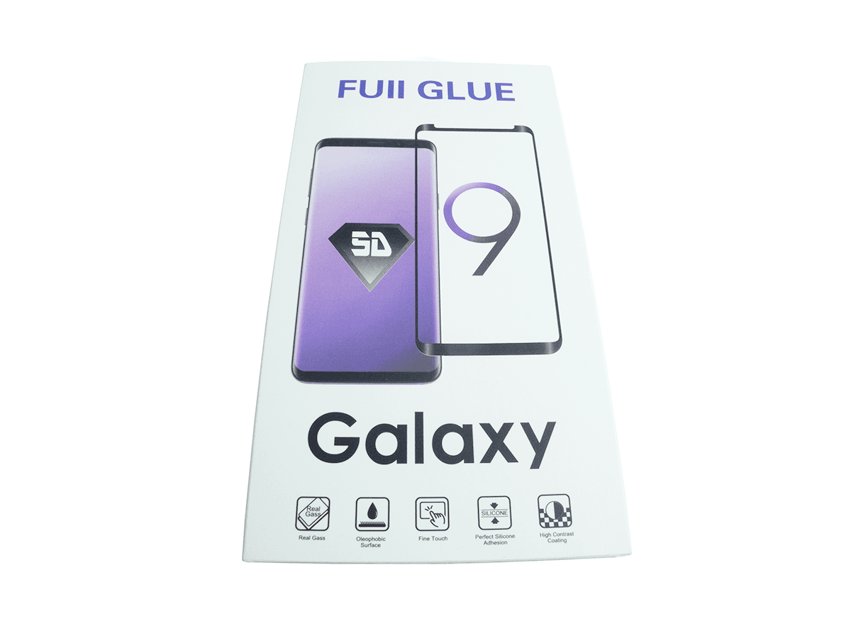 Screen tempered glass 5D Full Glue iPhone  X / XS / 11 Pro  white