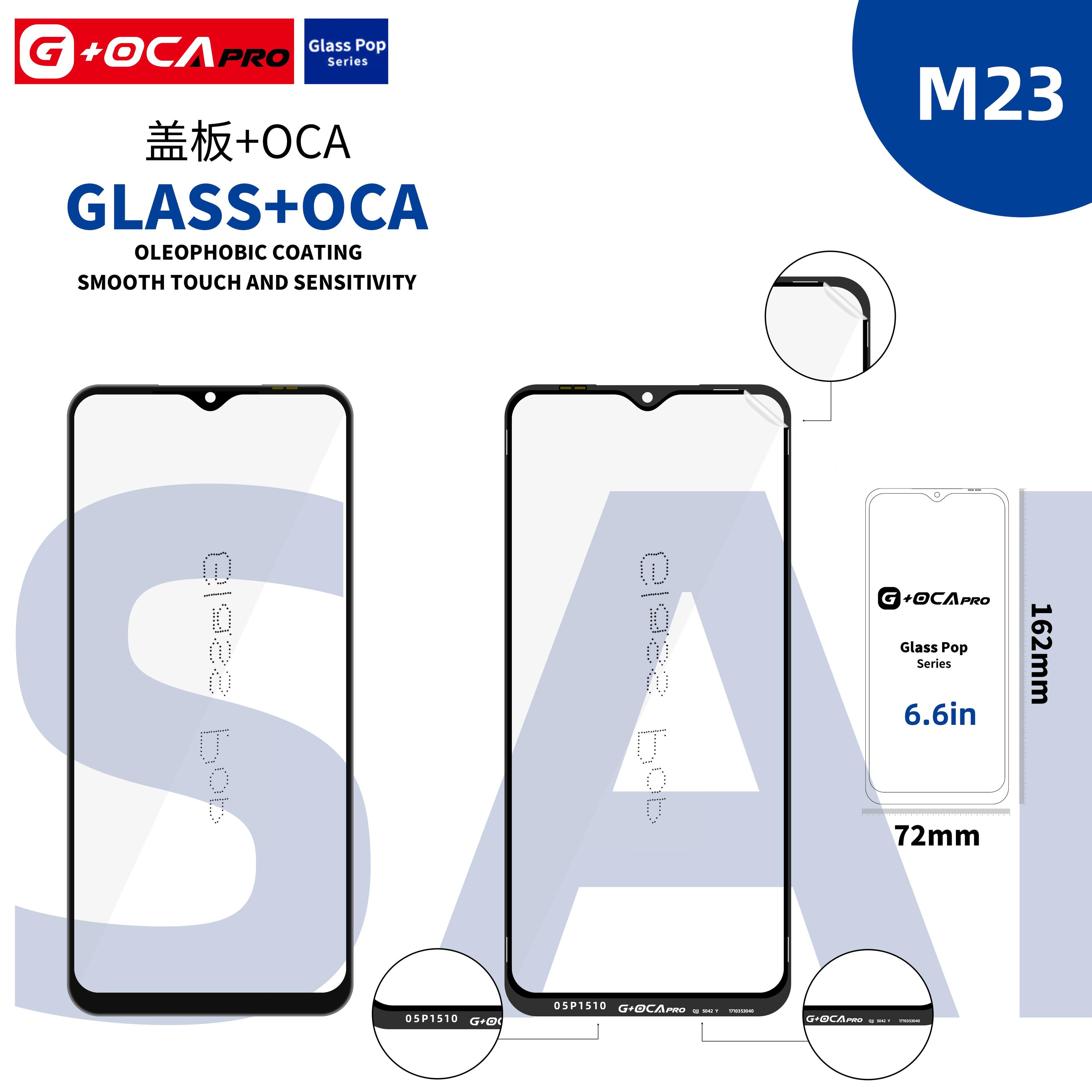 Glass G + OCA Pro (with oleophobic cover) Samsung SM-M236 Galaxy M23