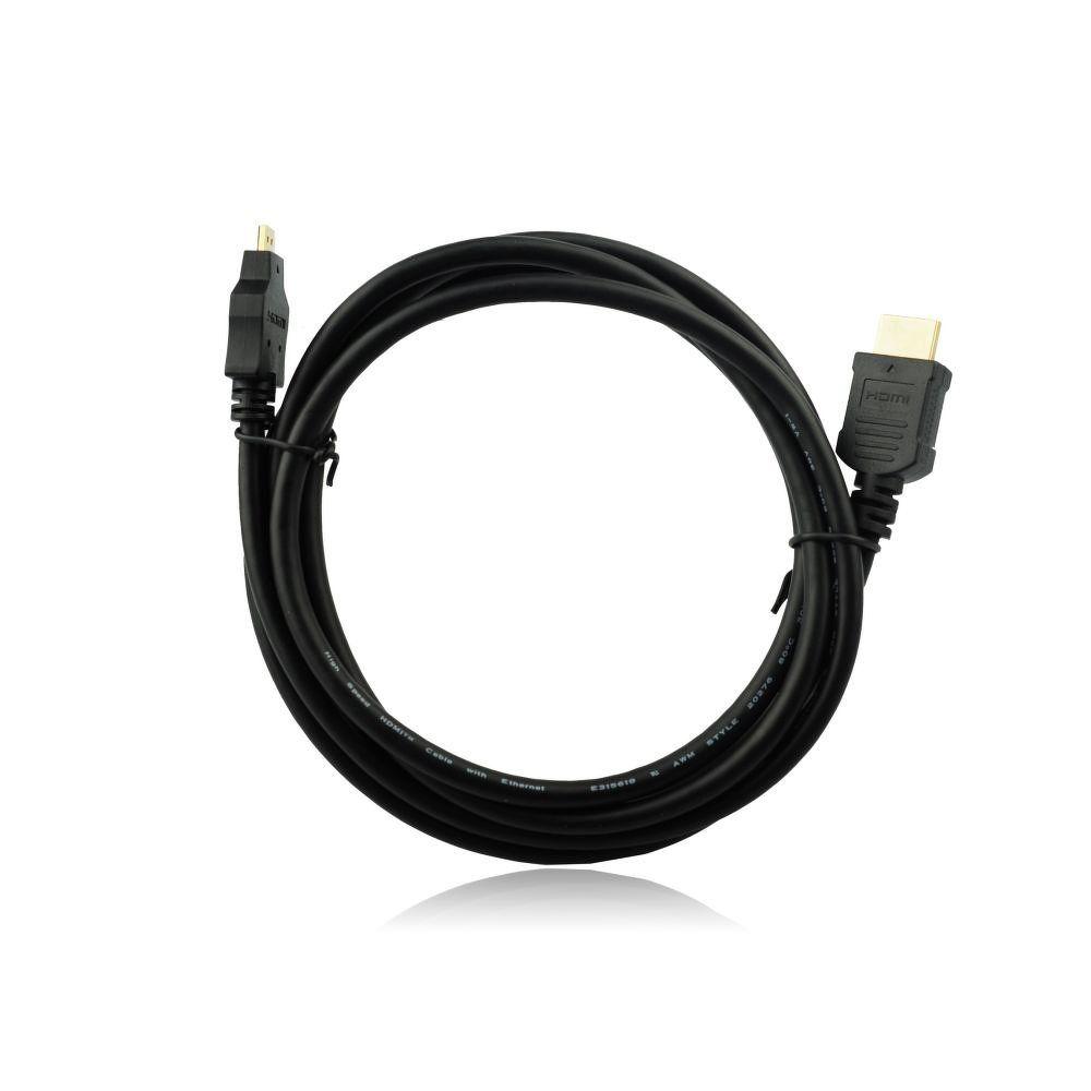 Kabel HDMI A/Micro HDMI (typ D) 1,8m (ethernet AL-OEM-38)