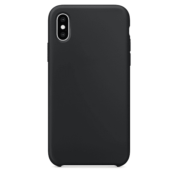 Silicone case iPhone XR black