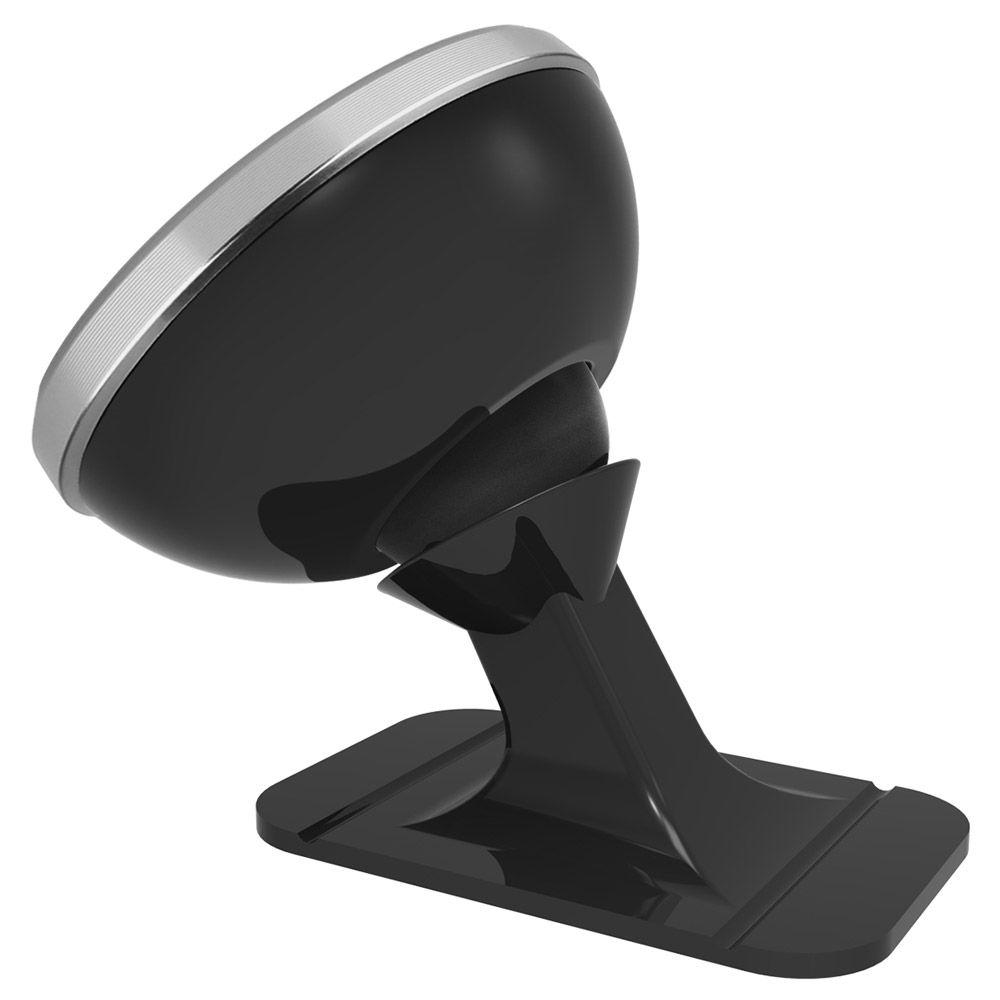 Baseus 360-Degree przyklejany magnetyczny uchwyt samochodowy do telefonu srebrny (SUGENT-NT0S)