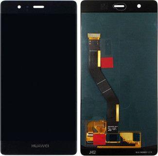 Wyświetlacz LCD + ekran dotykowy Huawei P9 plus z ramą czarny