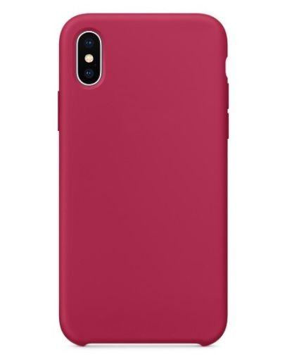 Etui silikonowe Iphone 7G/8G/SE 2020 różana czerwień