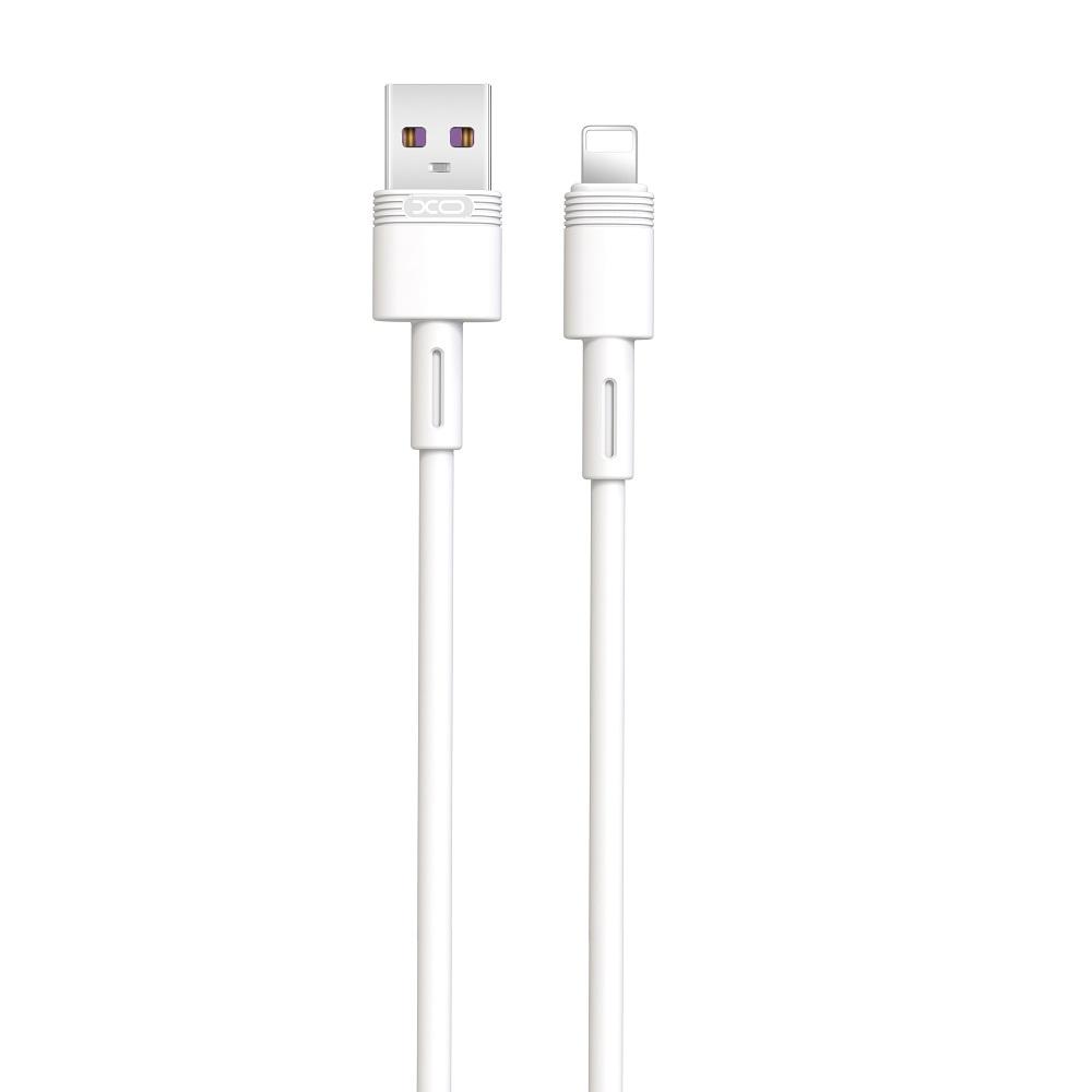 XO kabel NB-Q166 USB - Lightning 1 m 5A biały