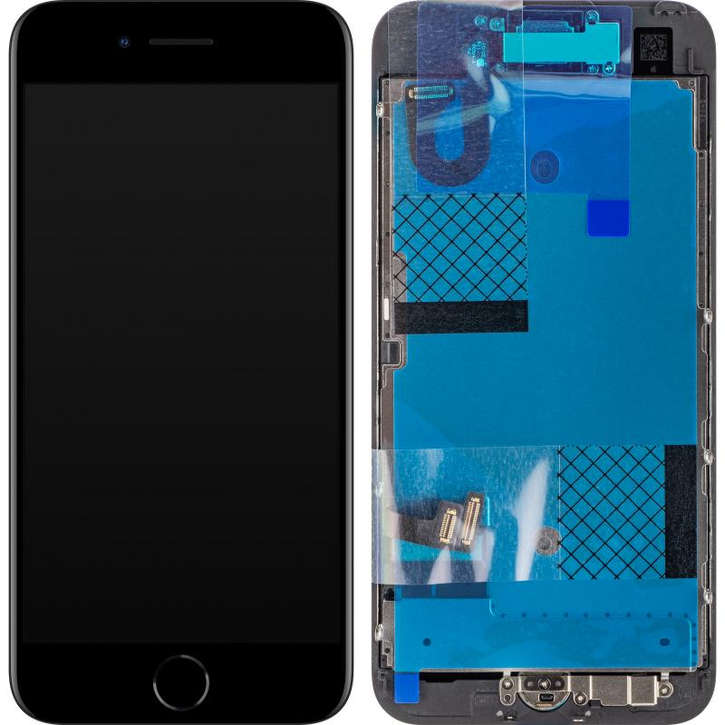 Oryginalny Wyświetlacz LCD + Ekran dotykowy iPhone 7 czarny (Service Pack)