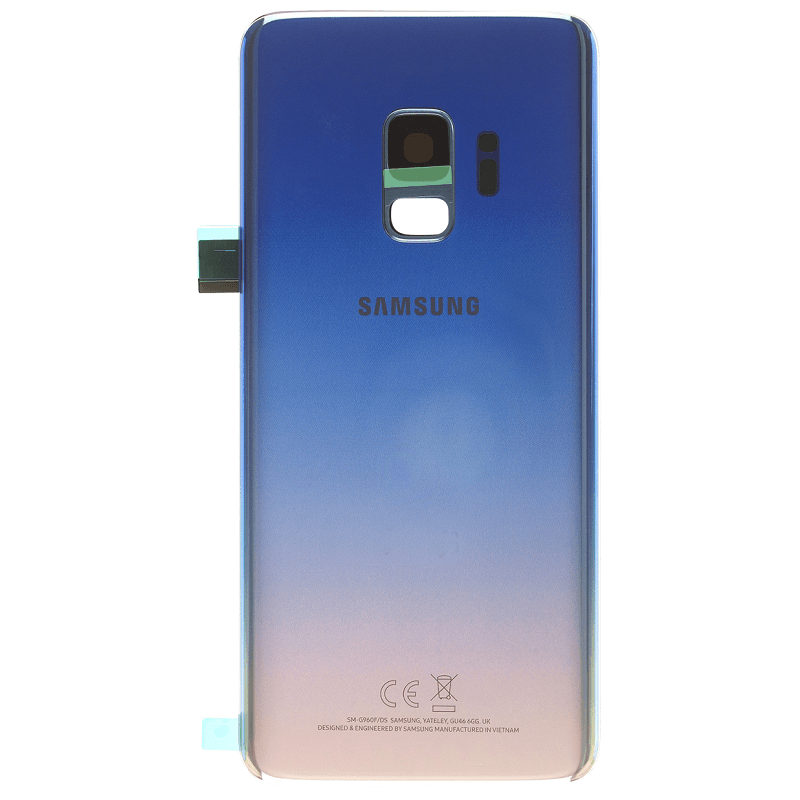 Oryginalna Klapka baterii Samsung SM-G960 Galaxy S9 - niebieska Polaris blue / Ice Blue