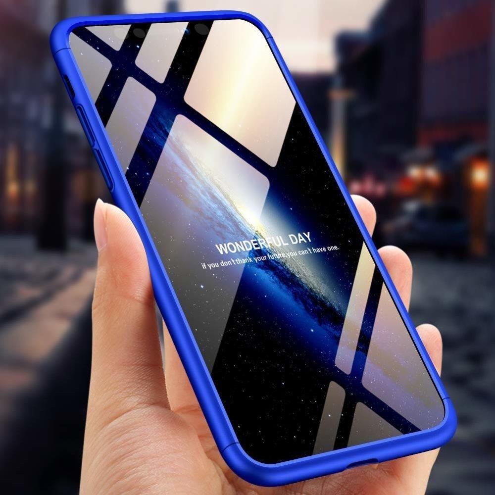 Etui 360 na całą obudowę przód + tył Samsung Galaxy S9 G960 niebieski