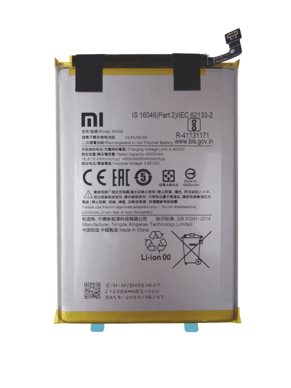 Oryginalna Bateria BN56 Xiaomi Redmi 9A / Redmi 9C / Redmi 9AT