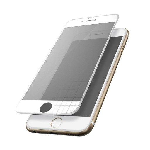 Szkło hartowane 5D Full Glue iPhone 8 plus  białe