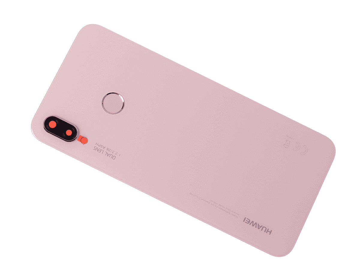 Oryginalna Klapka baterii Huawei P20 Lite - różowa
