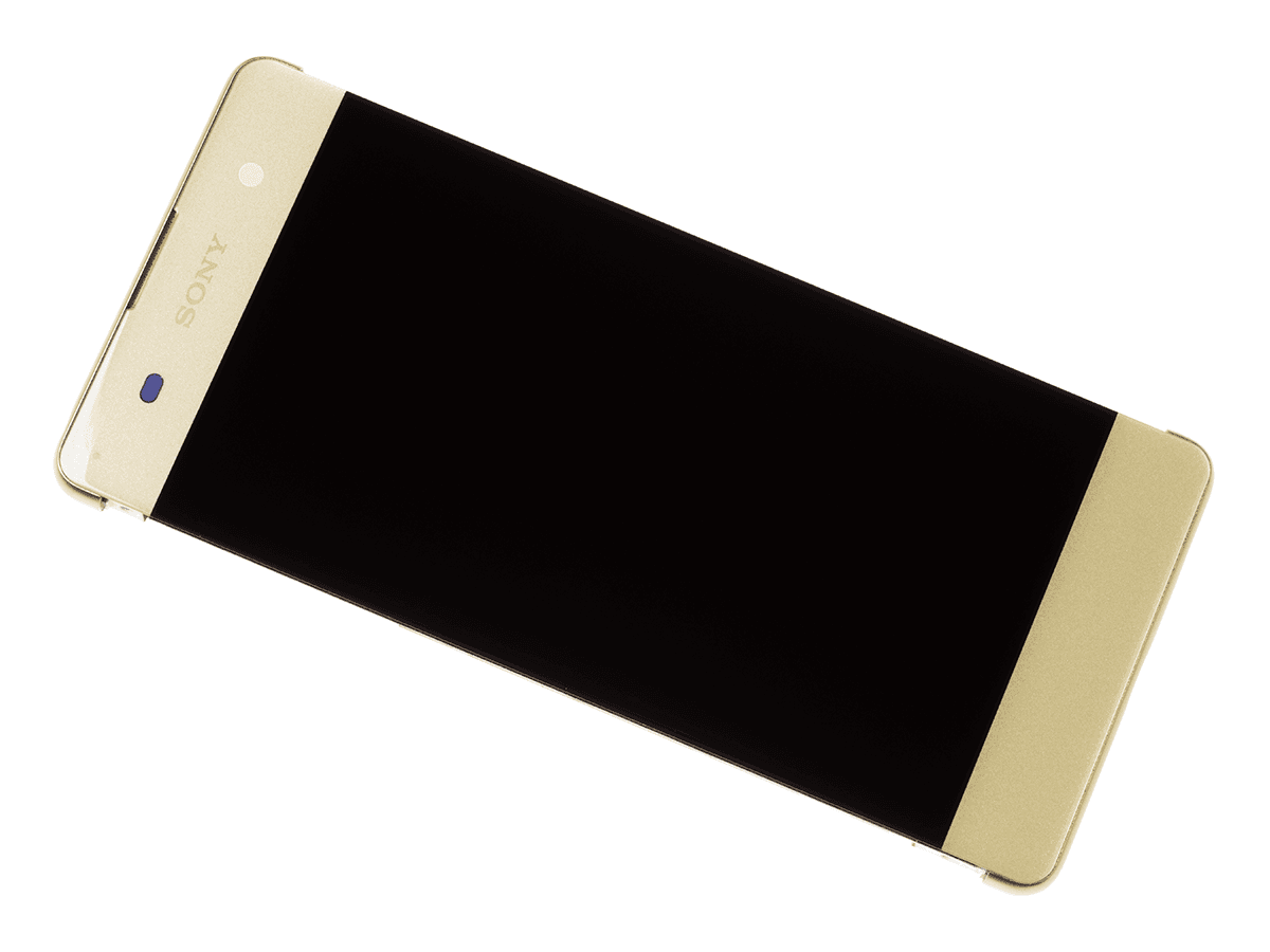 ORYGINALNY Wyświetlacz LCD + ekran dotykowy Sony F3111, F3113, F3115 Xperia XA/ F3112, F3116 Xperia XA Dual - limonkowo złota