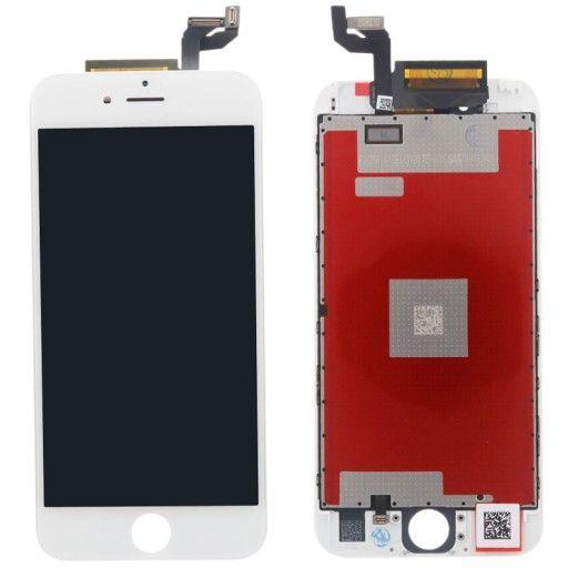 Oryginalny wyświetlacz LCD + ekran dotykowy iPhone 6s Plus biały (wymieniona szyba)