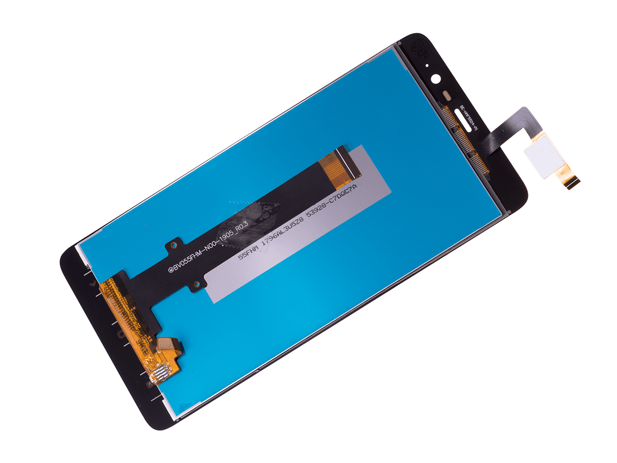 Wyświetlacz LCD + ekran dotykowy Xiaomi Redmi Note 3 biały (długość 15cm)