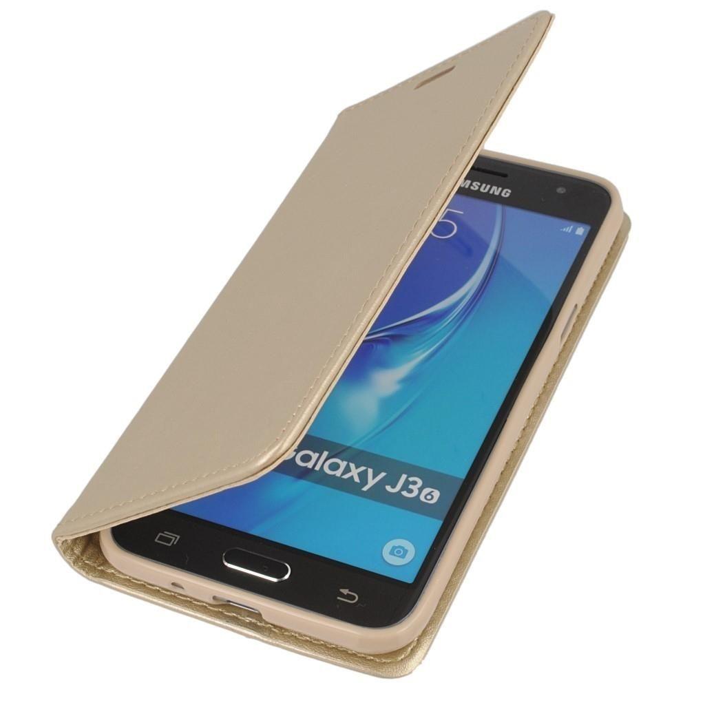 Case Smart Magnet Samsung J6 Plus gold