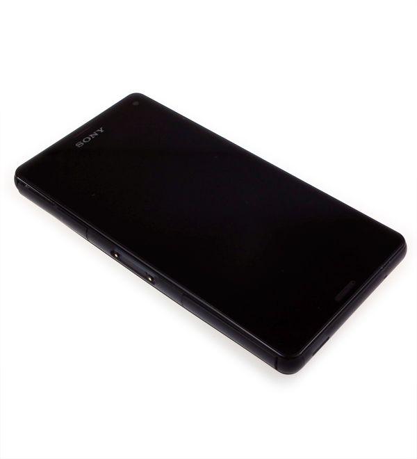 Wyświetlacz LCD + ekran dotykowy  Sony Xperia Z3 compact czarny (demontaż) oryginalny