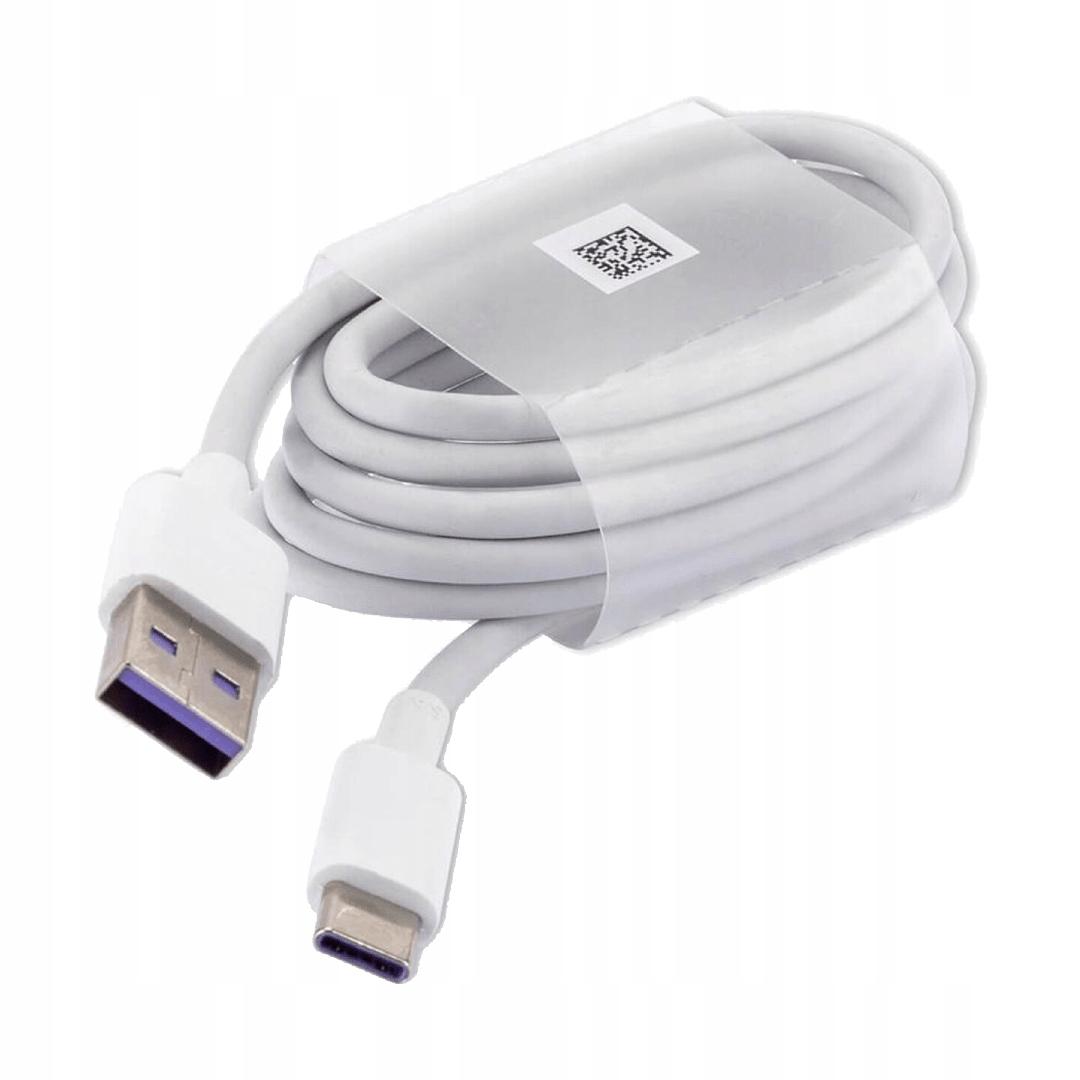 Oryginalny Kabel USB-C Huawei AP71 5A 1m biały (bulk)