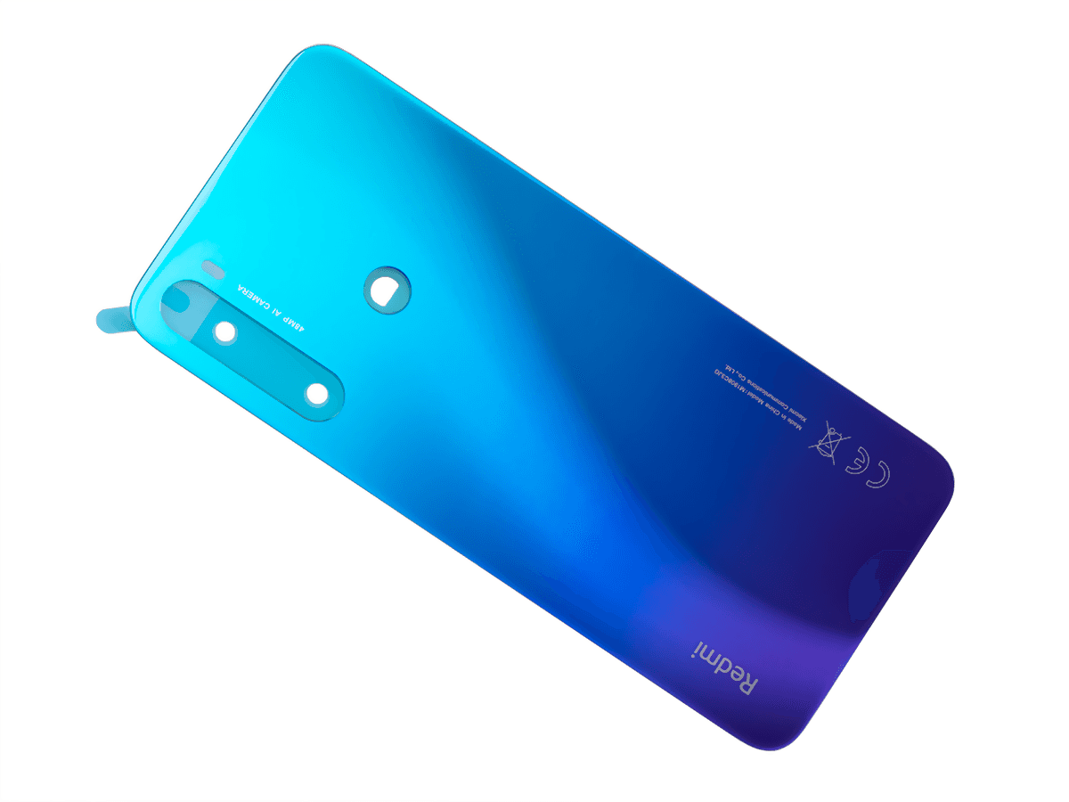 Oryginalna Klapka baterii Xiaomi Redmi Note 8 - niebieska